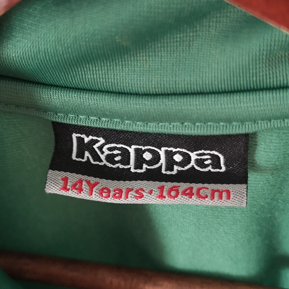Youth Kappa Tracksuit, Green and Black in Like-new* Condition, Size 14 / 164cm - Picture 5 of 9